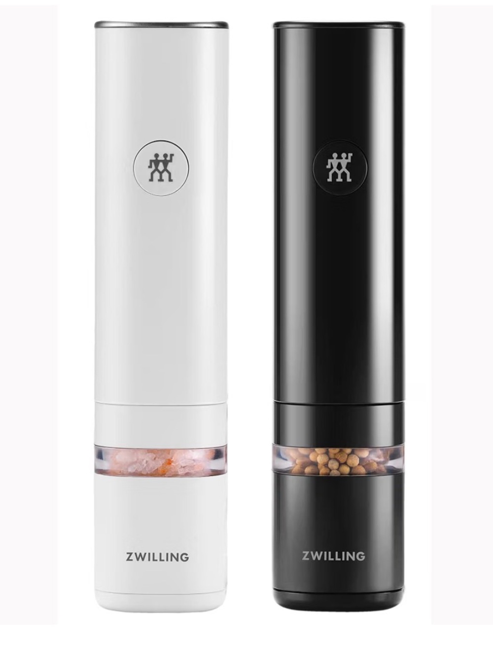 NWT! NEW! ZWILLING Enfinigy Electric Pepper and Salt Grinder Mill 2 Pc Set